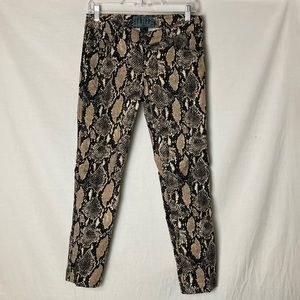 Tripp NYC Snake Print Pants E31